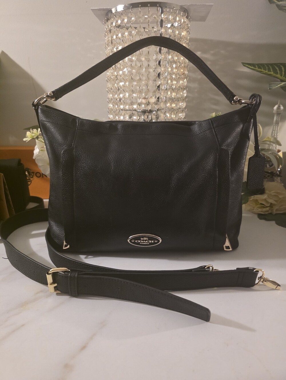 Coach Elegant Black Shoulder Bag